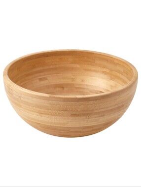 IKEA Bamboo Serving Bowl 11"